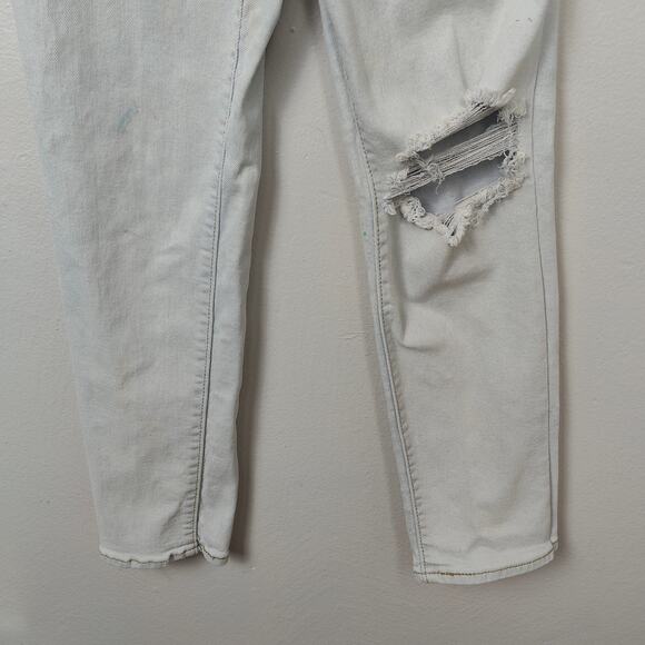 Levi's Ribcage Straight Ankle Jeans Womens 28 Light‎ Wash Stretch High Rise - Picture 5 of 12